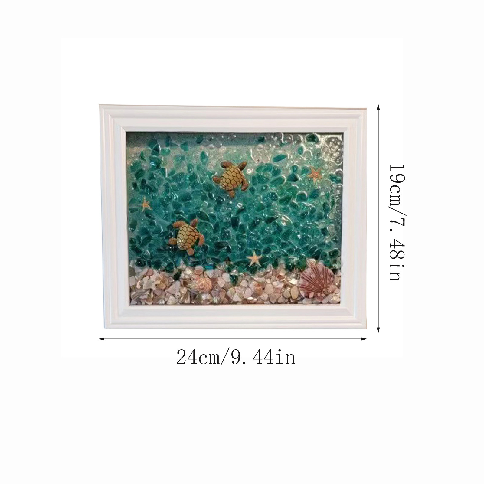  DIY Photo Frame Kit Sea Glas - Resin Art Photo Frame review and price