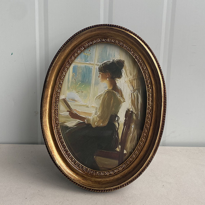Vintage European Relief Golden - Resin Art Photo Frame review and price