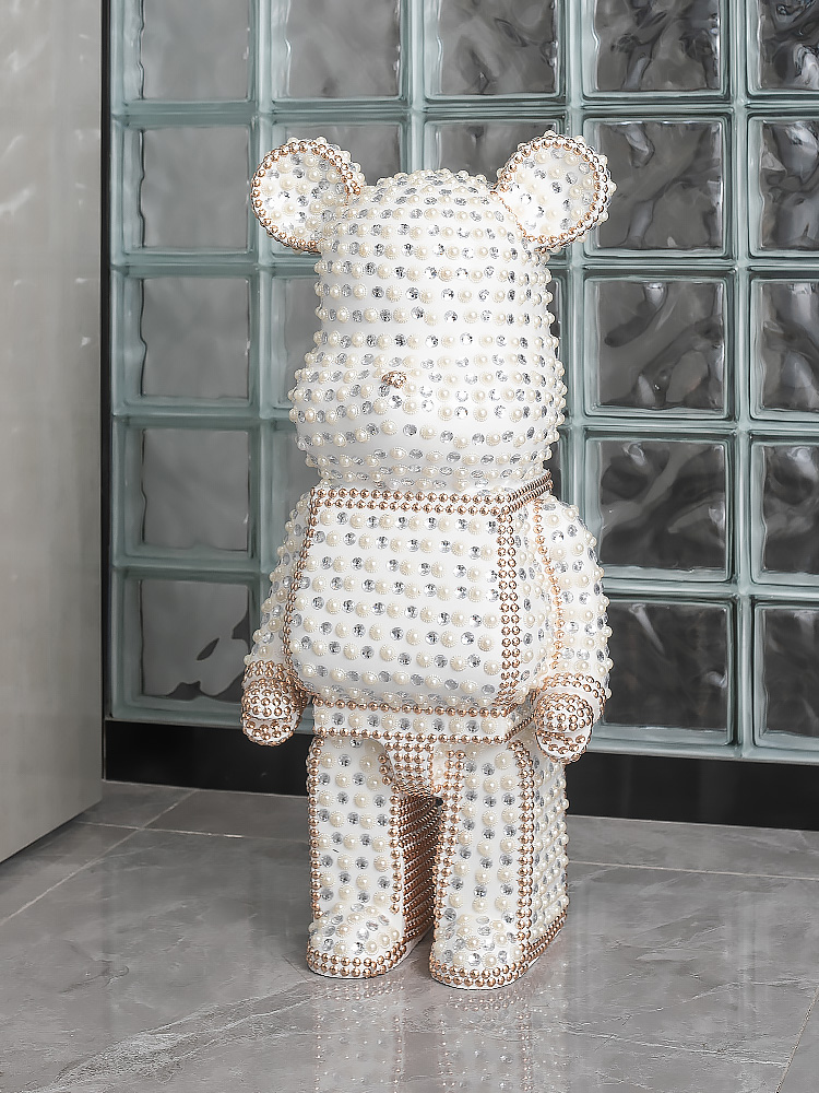 Cartoon Bear Ornament Home Dec - Resin Art Floor review and price