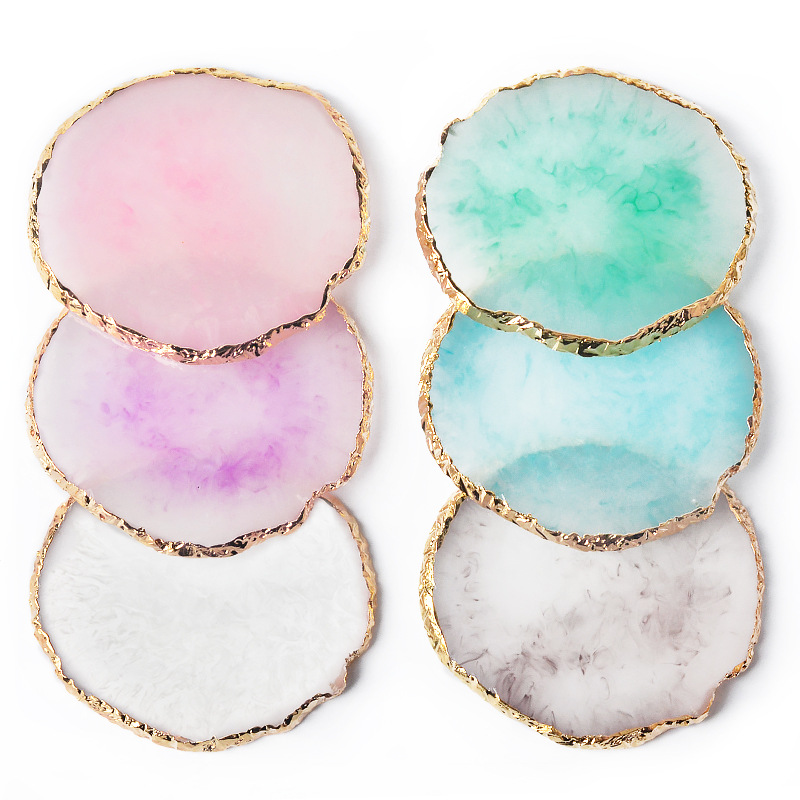 6 Round Resin Onyx Stone Nail  - Resin Color Paste review and price