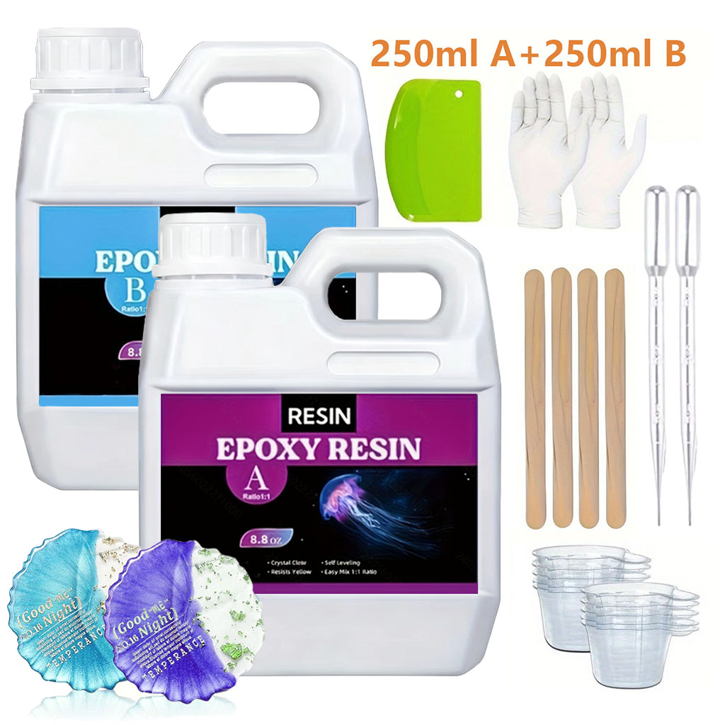 125ml/250ml Crystal Clear Cast - Resin Art Epoxy review and price