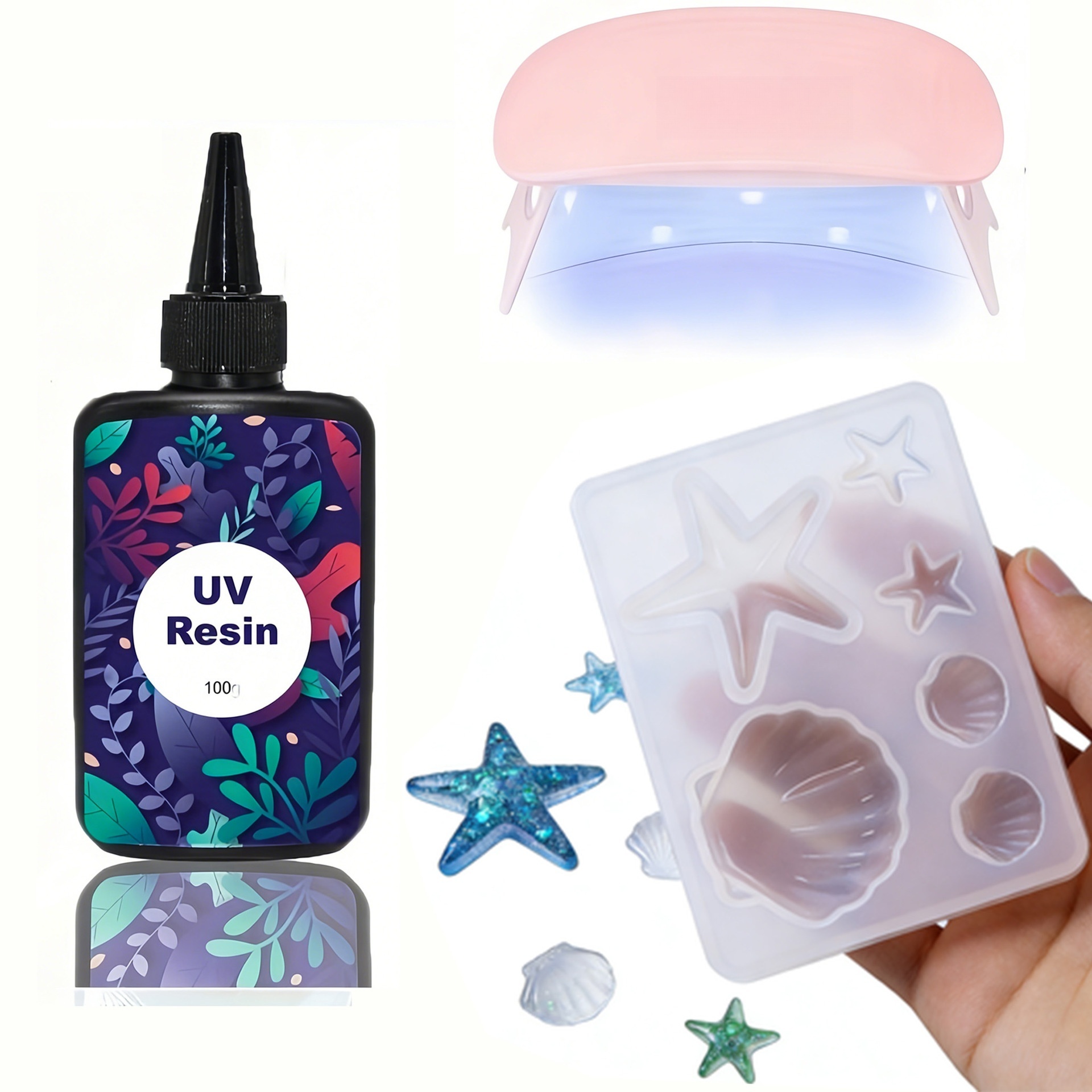 DIY Ocean Theme Crystal Epoxy  - Resin Art Epoxy review and price