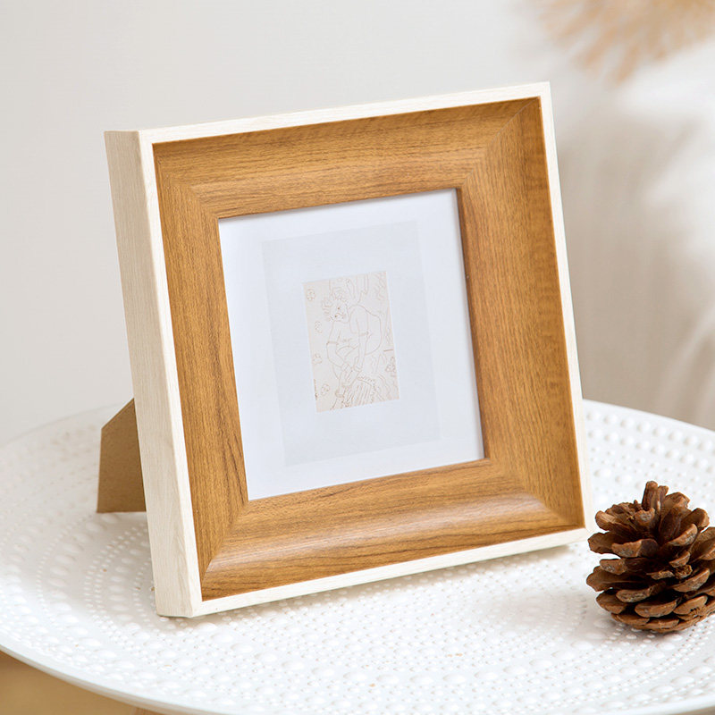Color Splicing Square Photo Fr - Resin Art Photo Frame review and price
