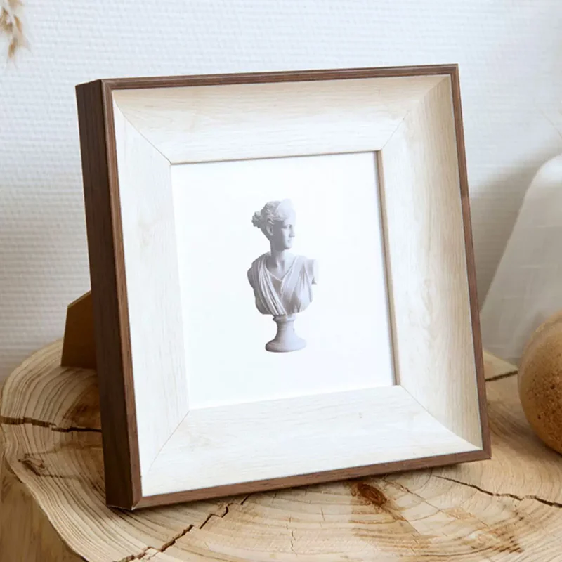 Color Splicing Square Photo Fr - Resin Art Photo Frame review and price