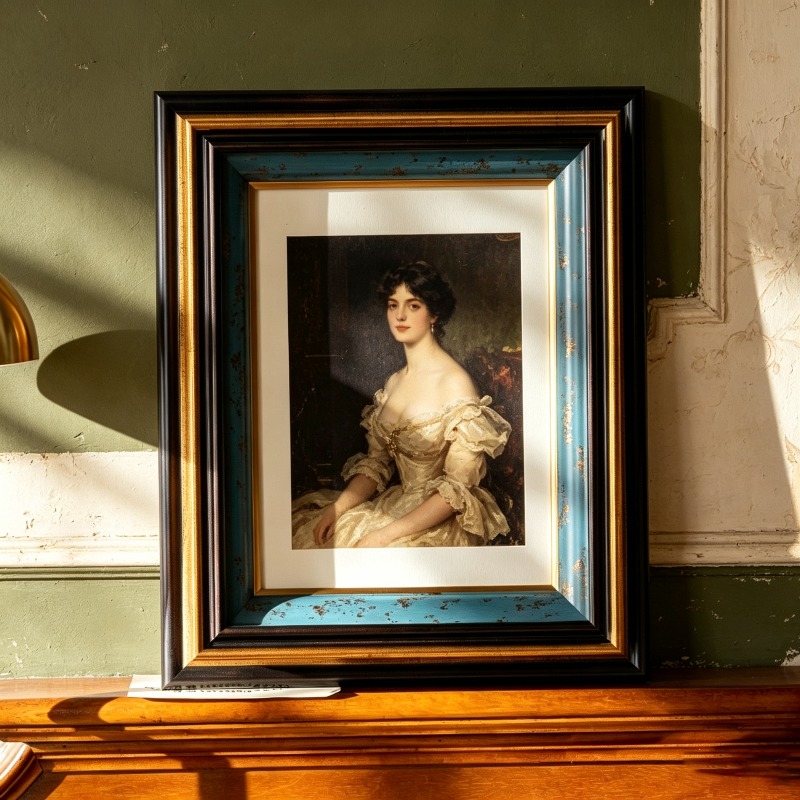 Vintage Picture Frame A4 6‑10  - Resin Art Photo Frame review and price
