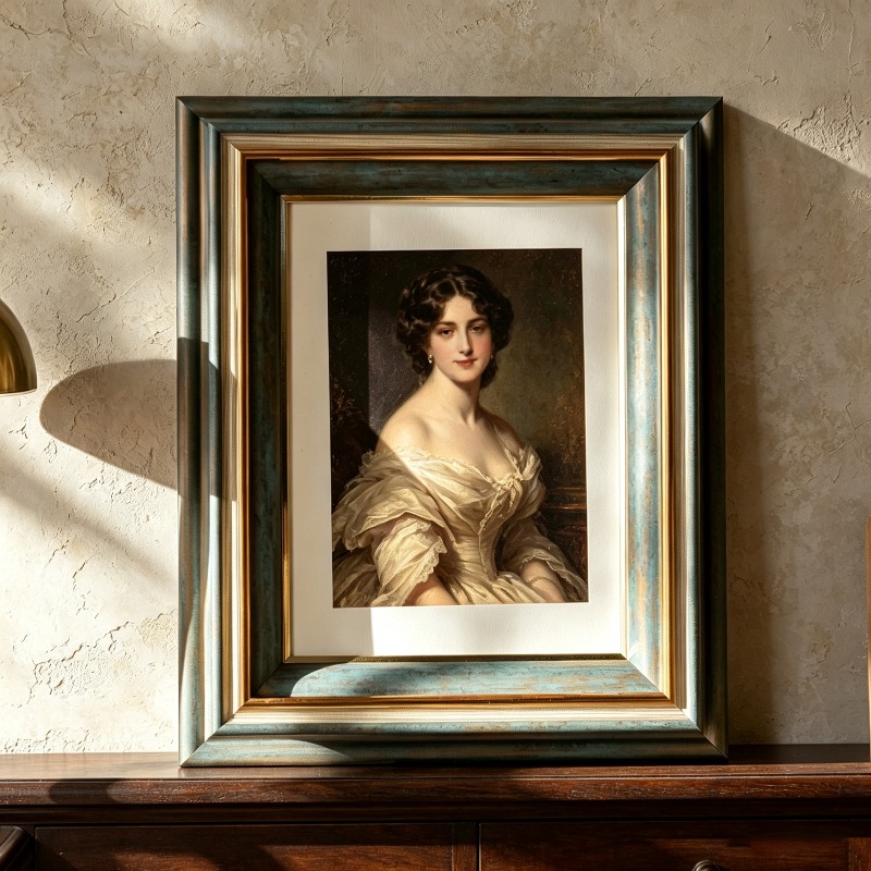 Vintage Picture Frame A4 6‑10  - Resin Art Photo Frame review and price
