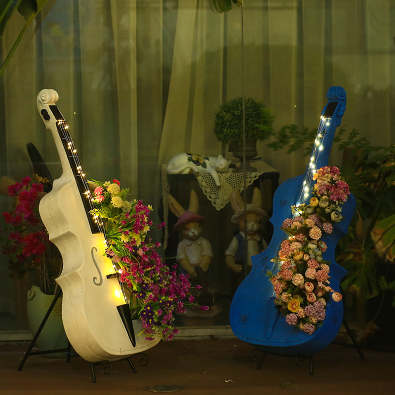 Cello-Shaped Garden Statue Lar - Resin Art Floor review and price