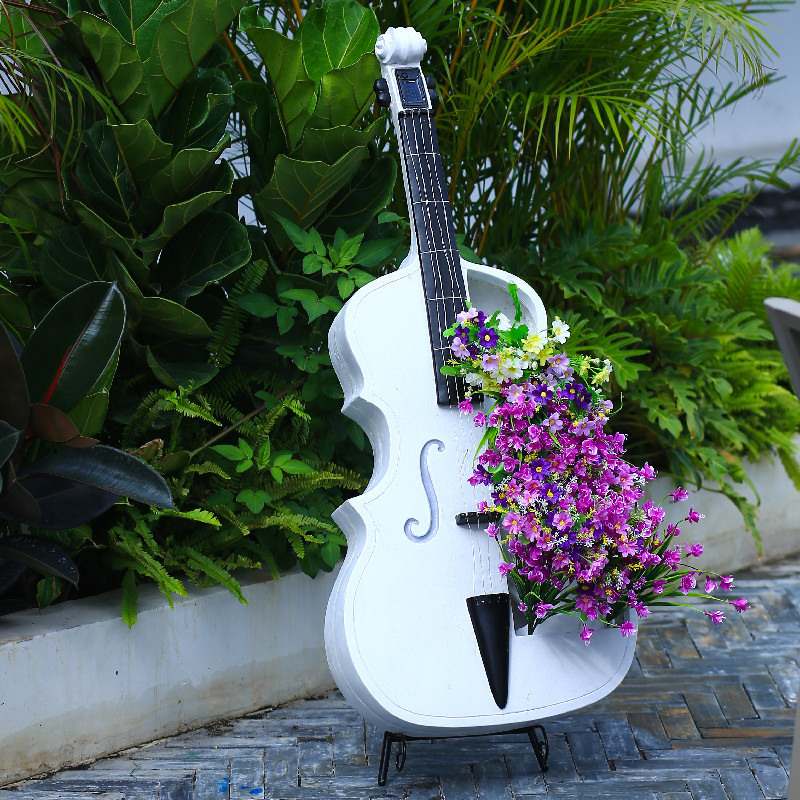 Cello-Shaped Garden Statue Lar - Resin Art Floor review and price
