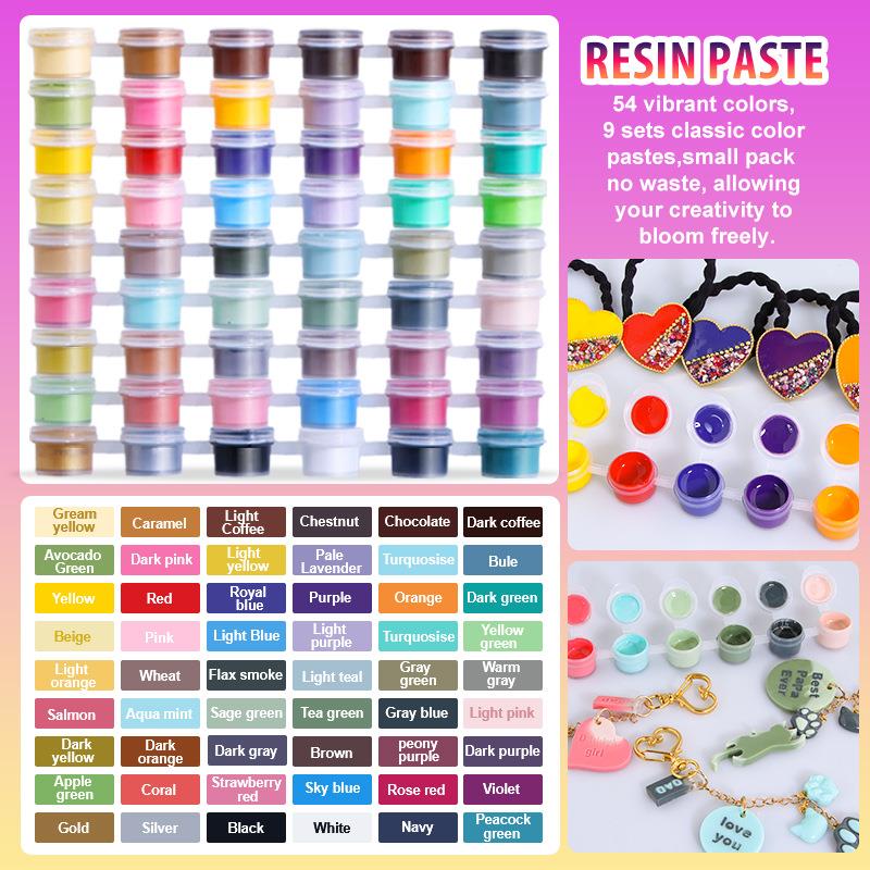 6colors/Set Paste Pigment UV R - Resin Color Paste review and price