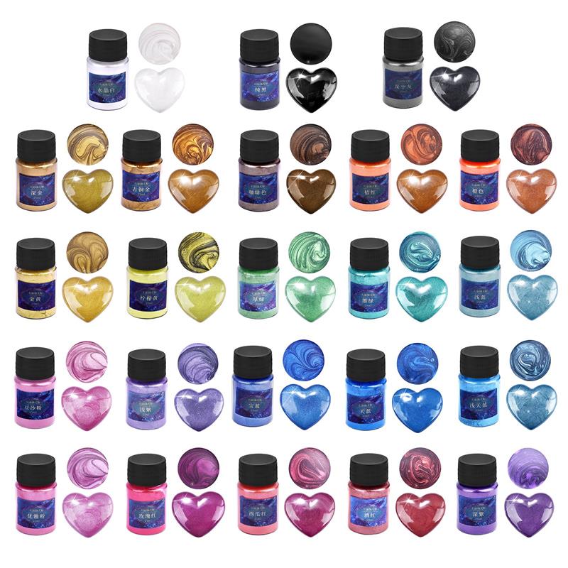 24Colors Epoxy Resin Dye Mica  - Resin Color Paste review and price