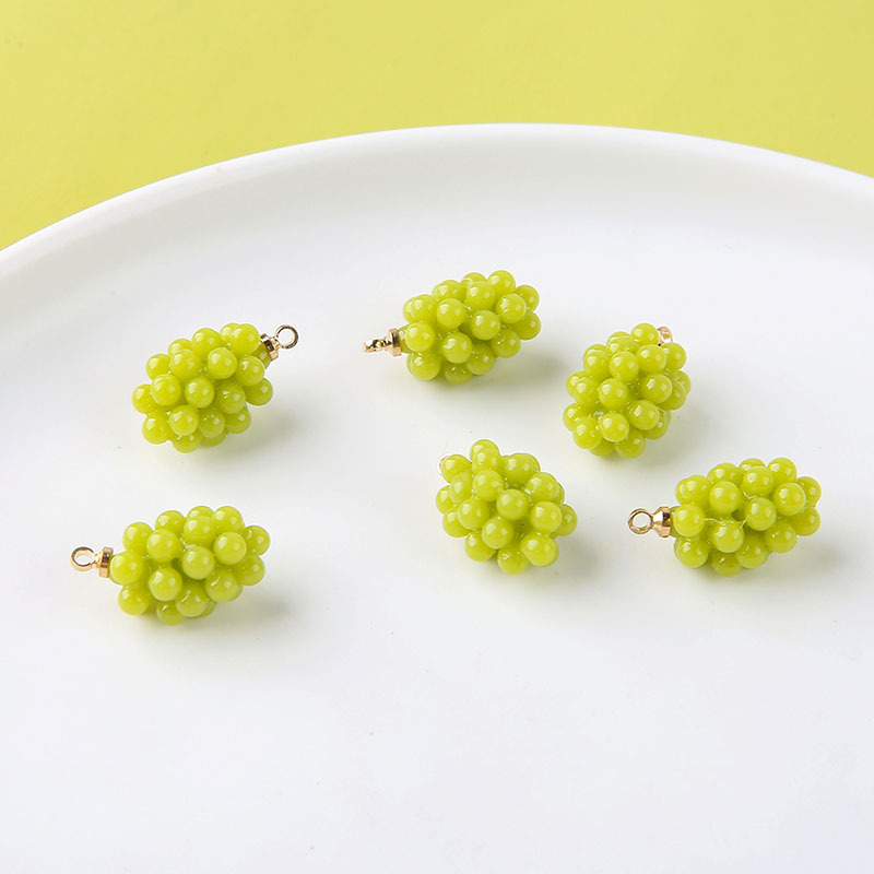 6pcs Cute Little Grapes Resin  - Resin Art Calligraphy review and price