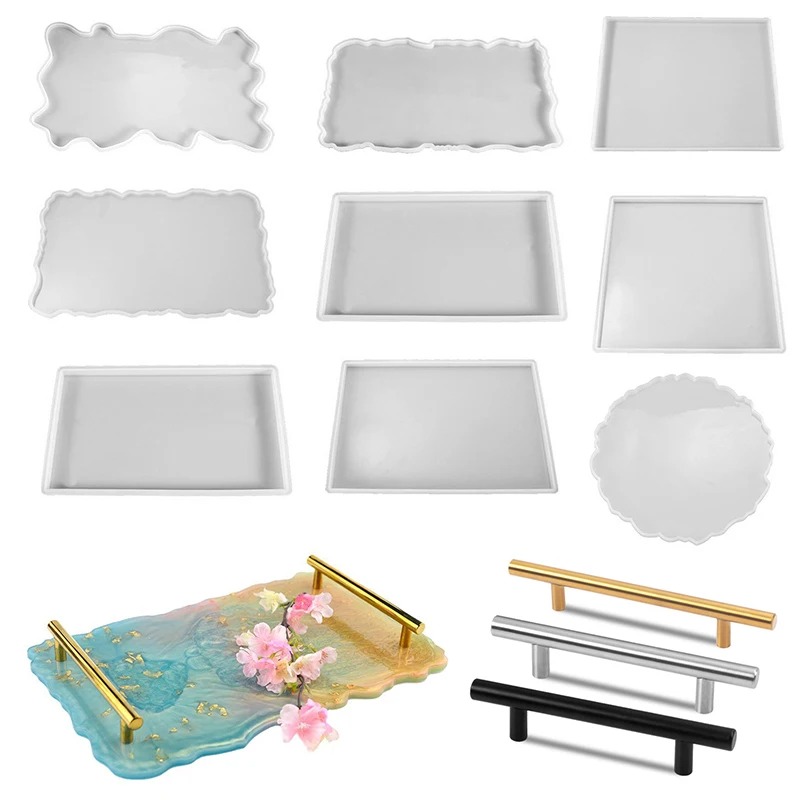 Tray Epoxy Resin Silicone Mold - Resin Art Epoxy review and price